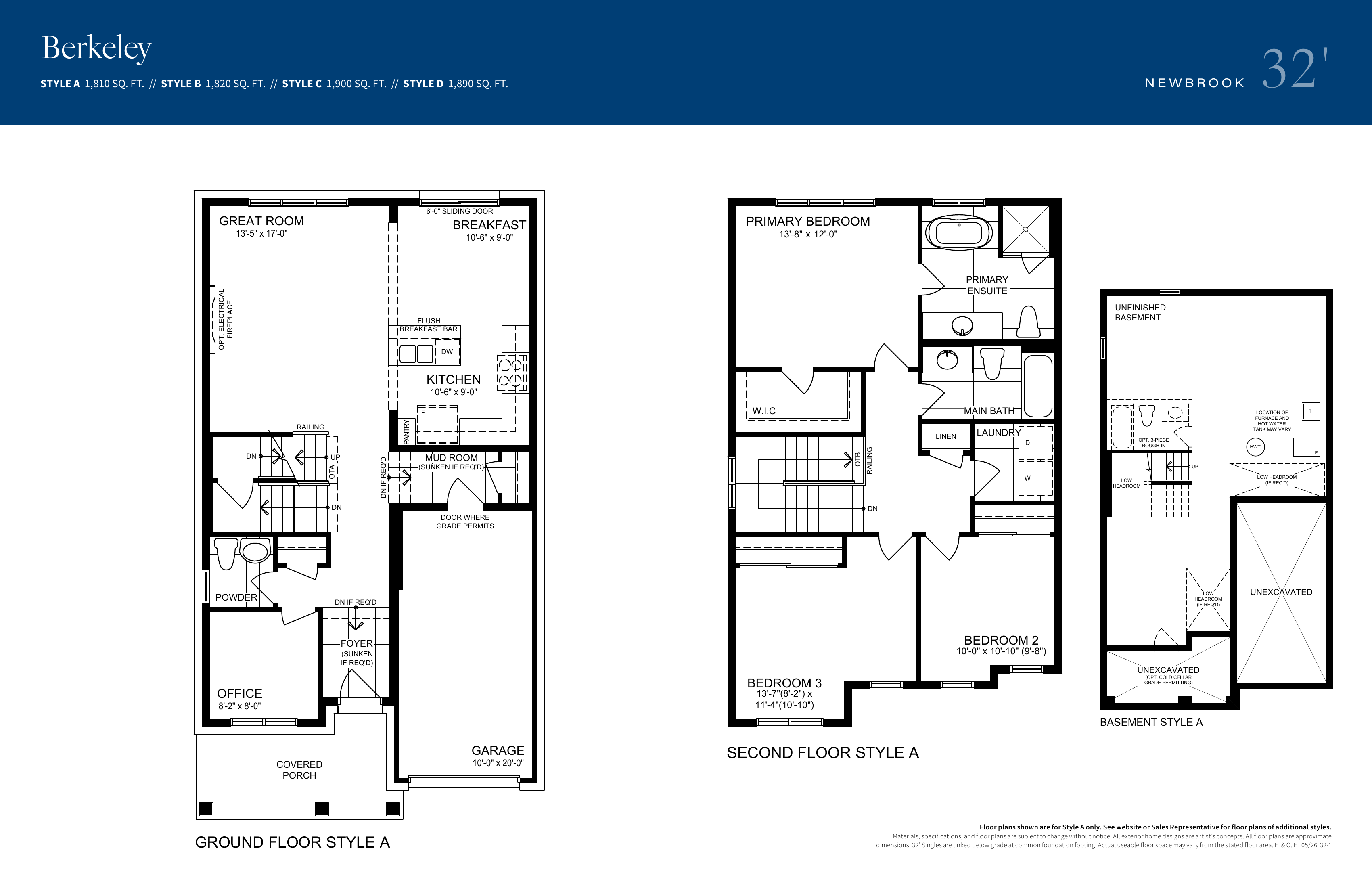 Berkeley floor plan