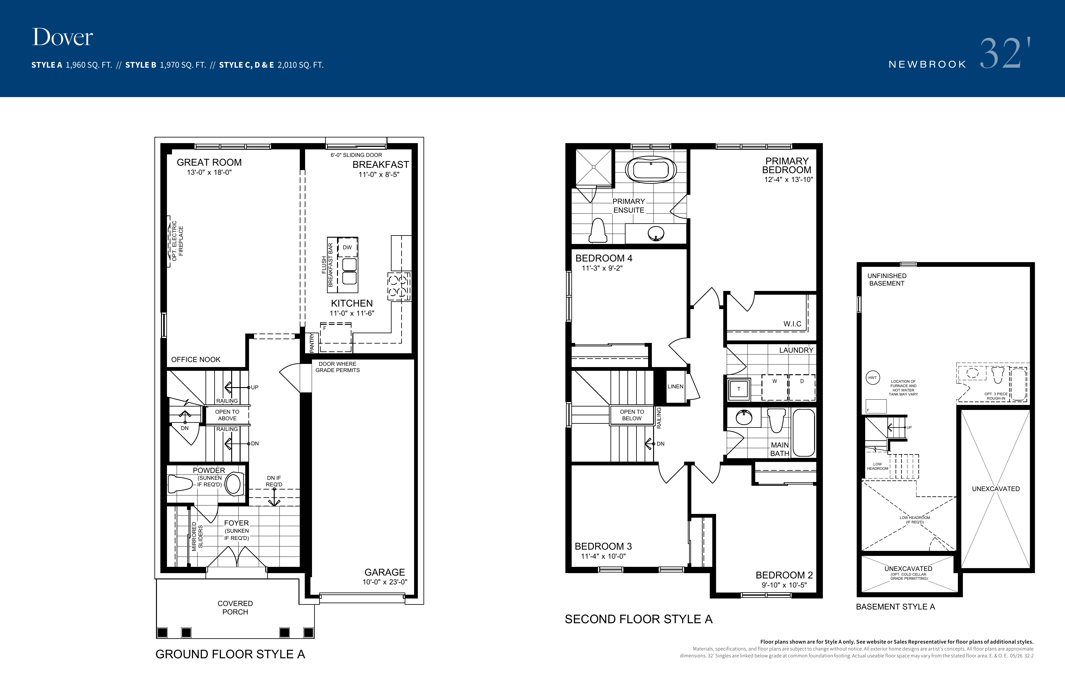 Dover floor plan
