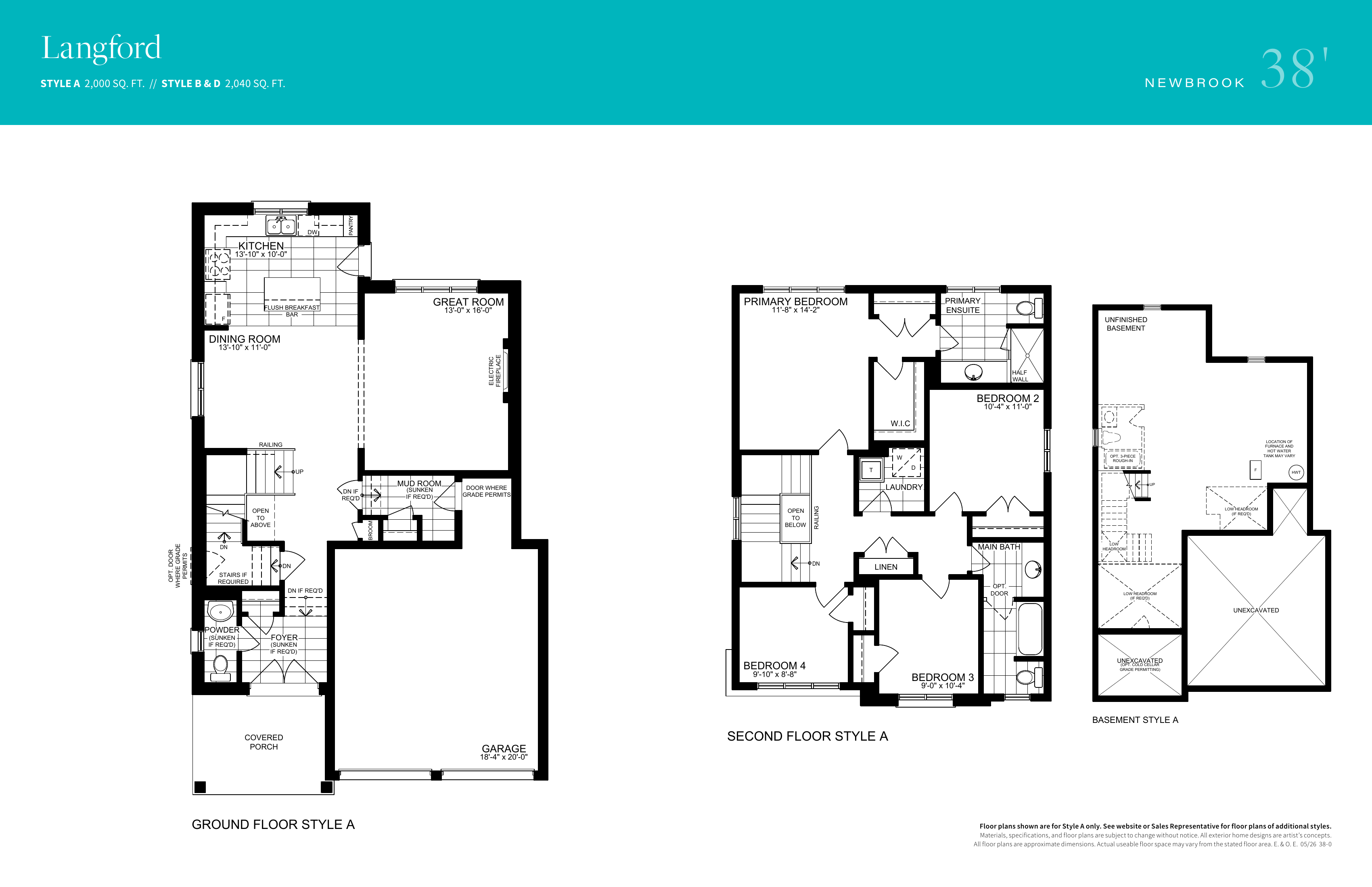 Langford floor plan