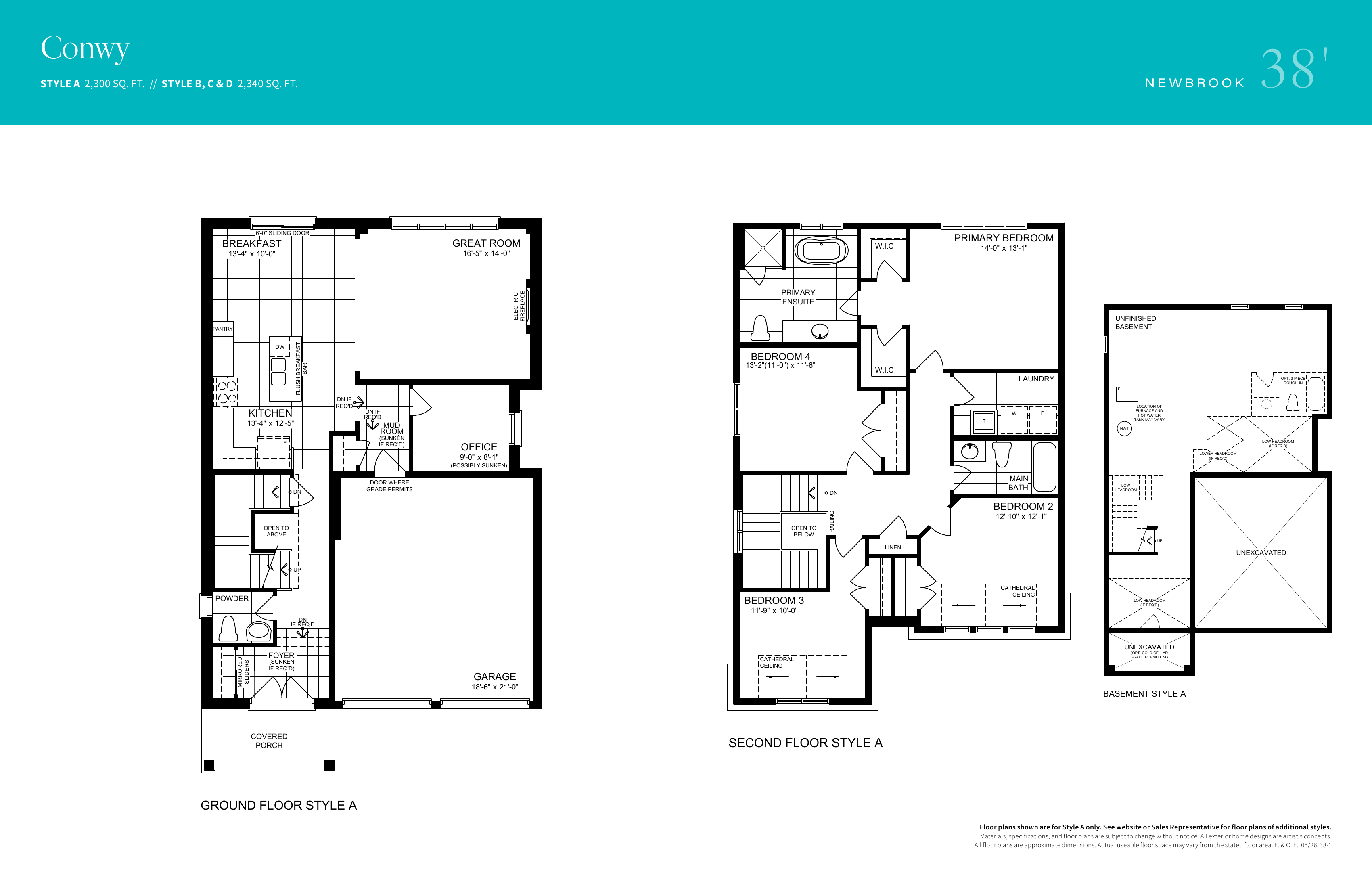 Conwy floor plan