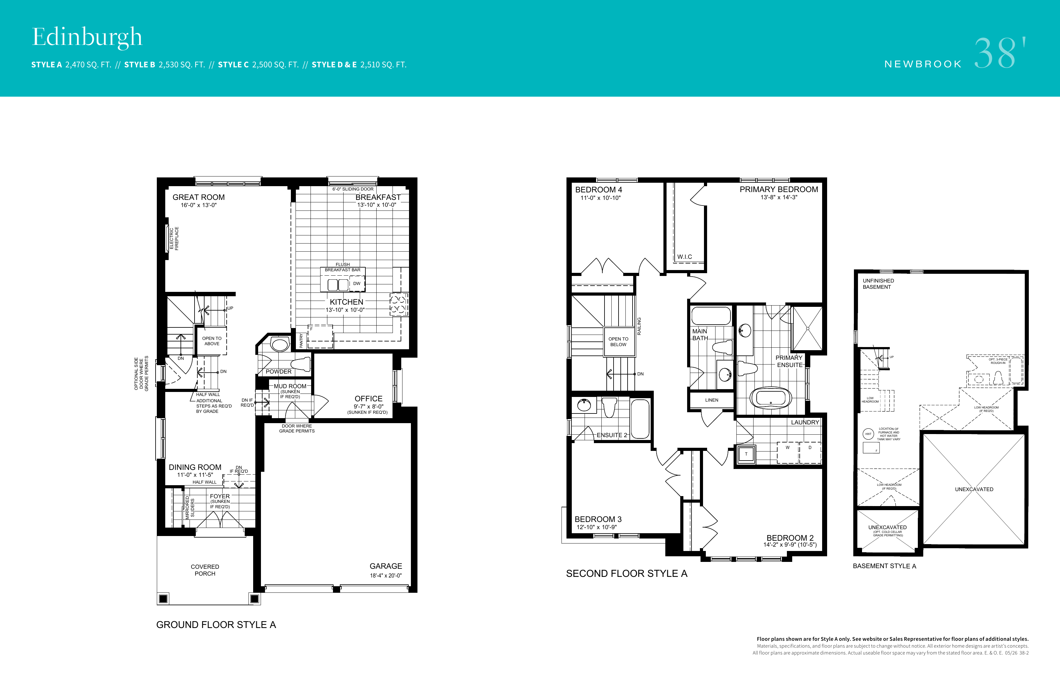 Edinburgh floor plan