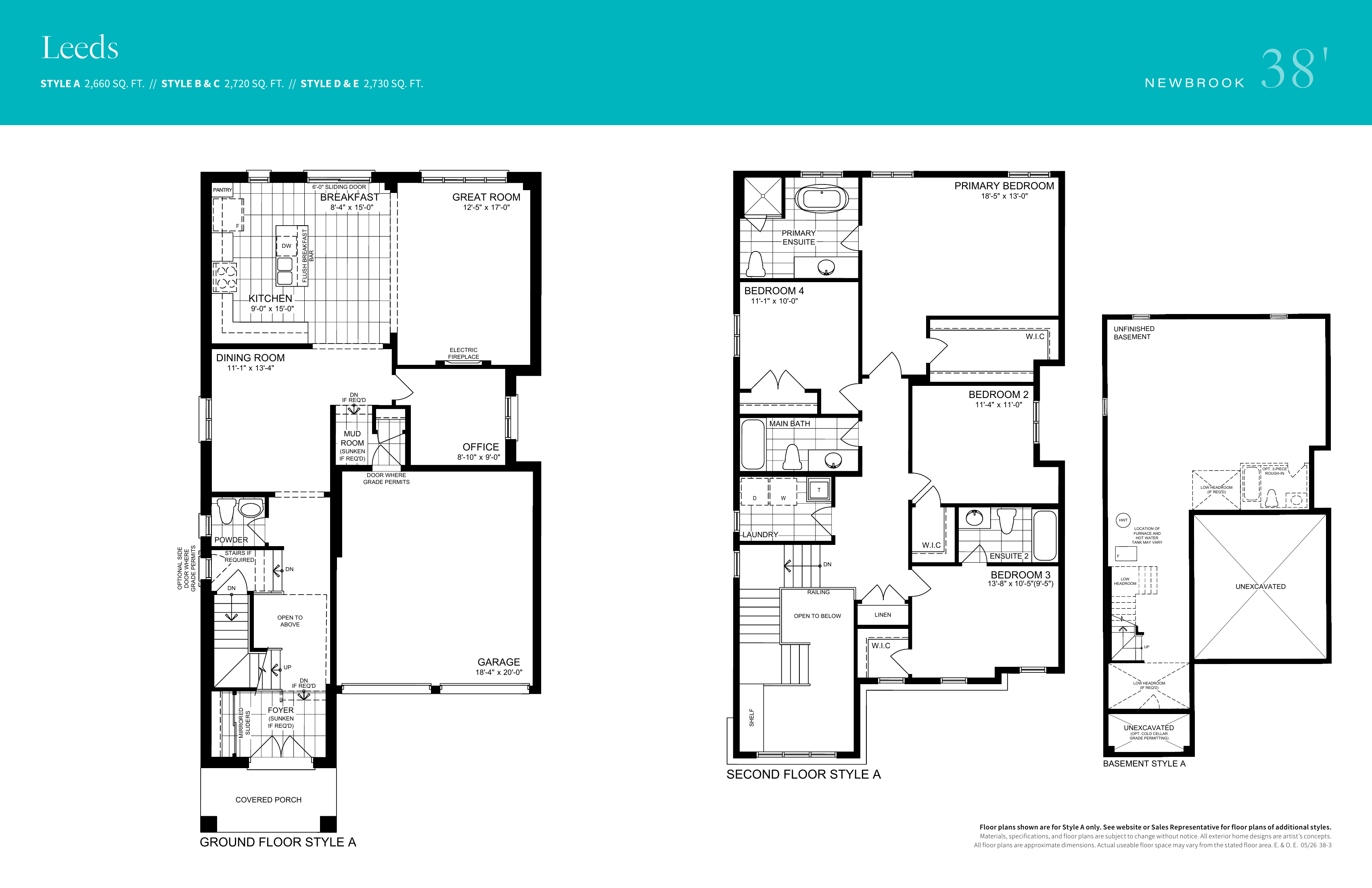 Leeds floor plan