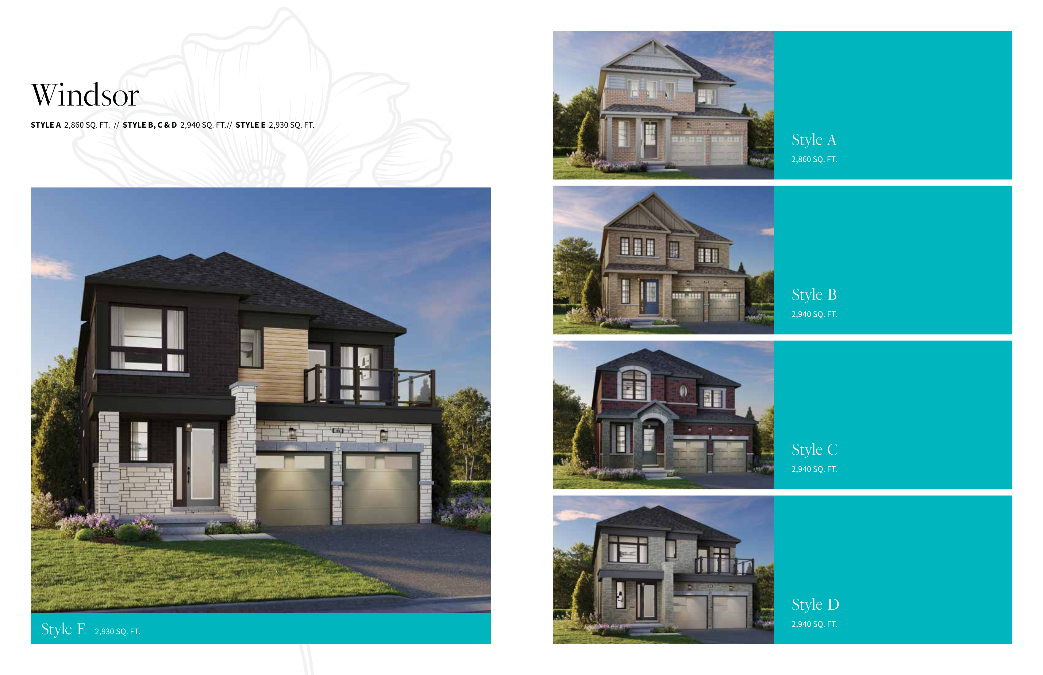 Windsor single exterior renderings