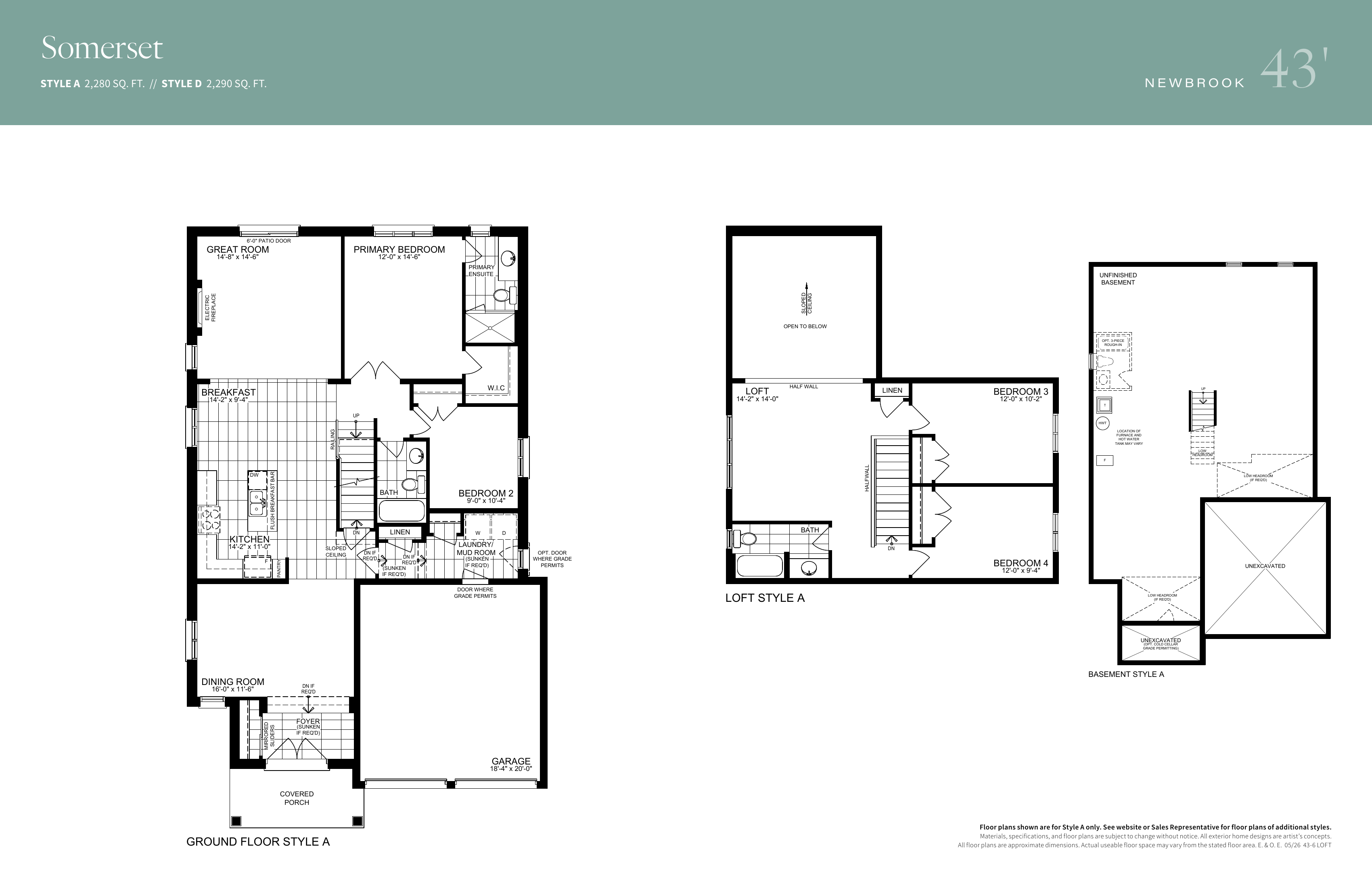 Somerset floor plan