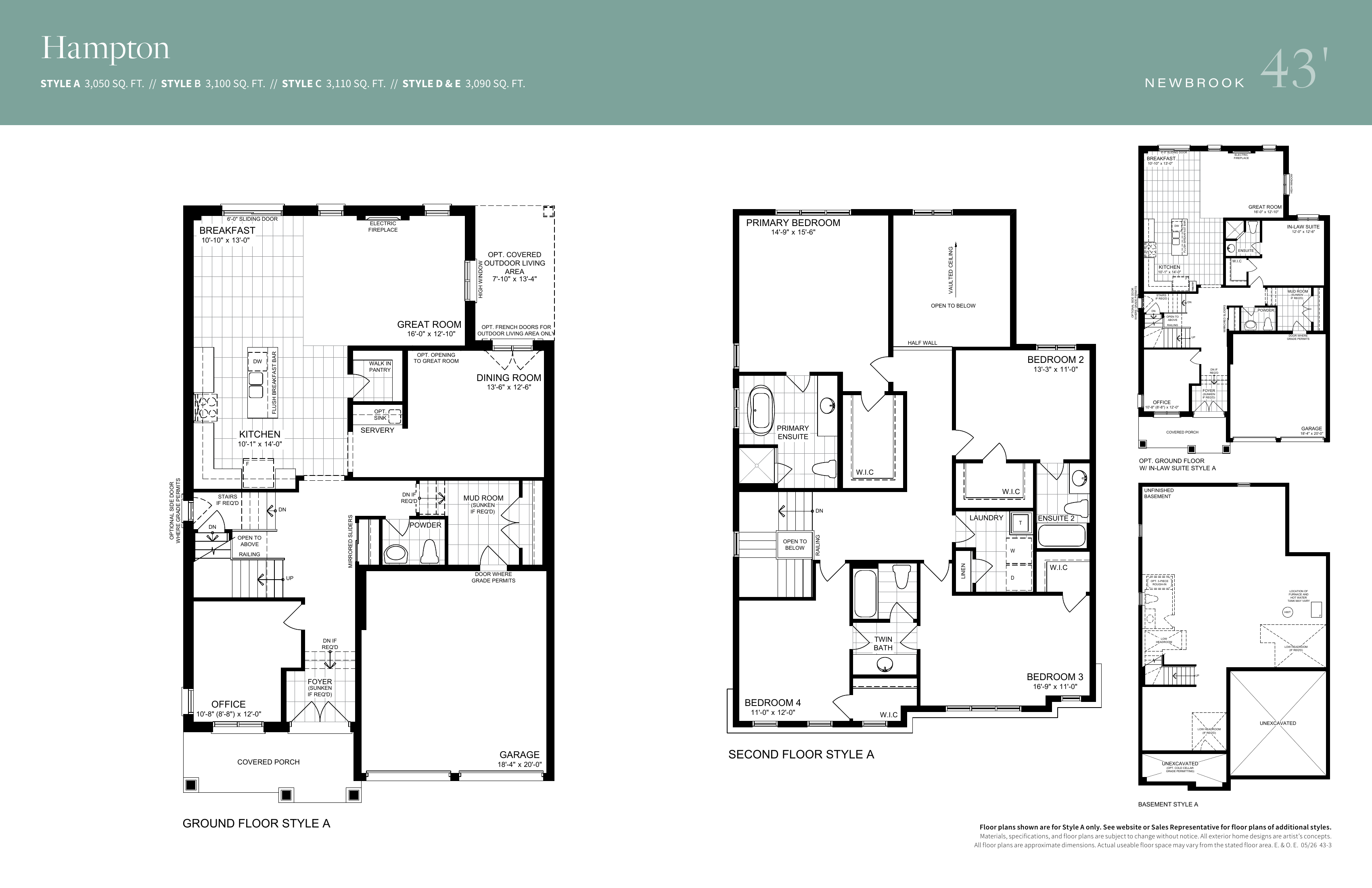 Hampton floor plan